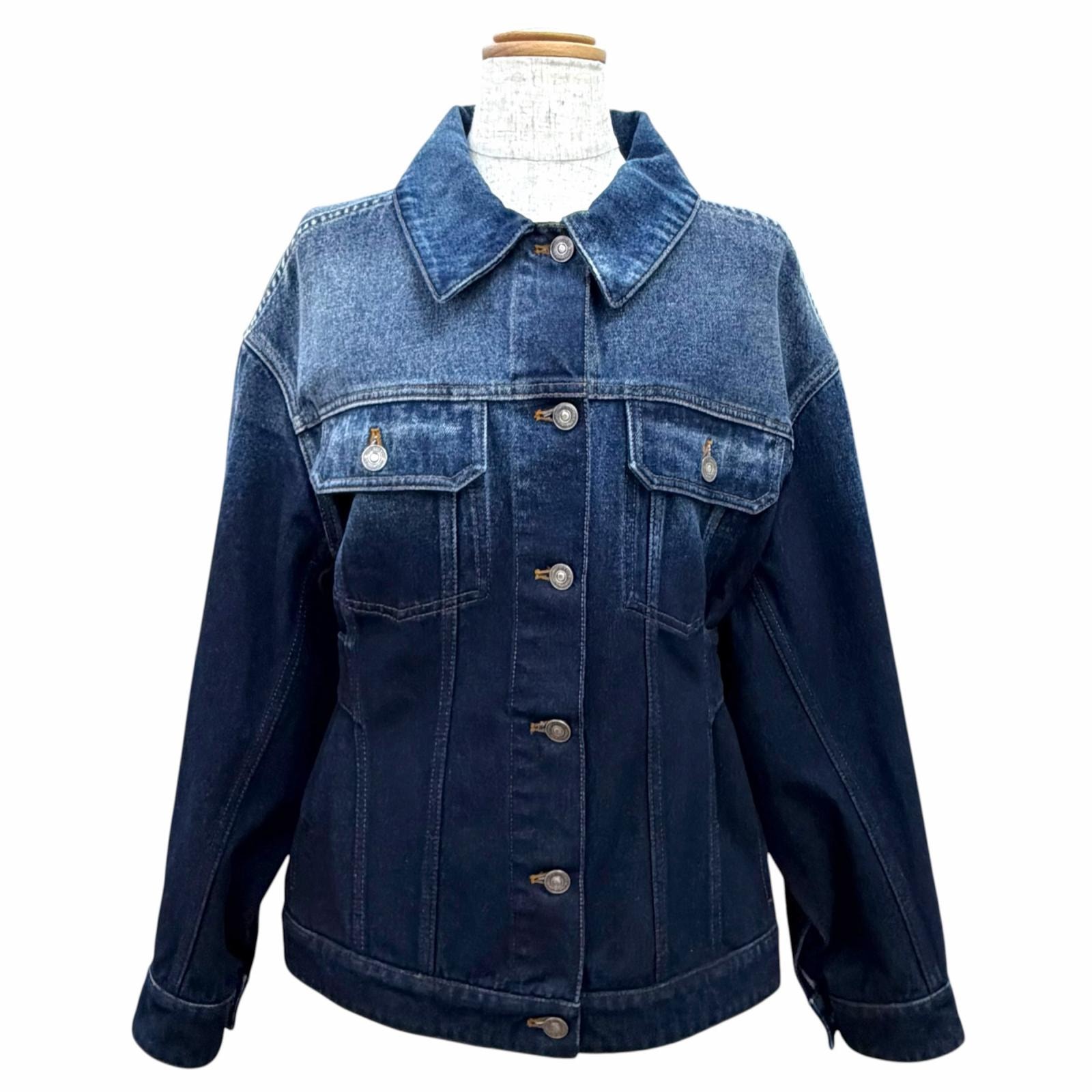 極美品 クリスチャンディオール デニムジャケット 38 352V35A3689