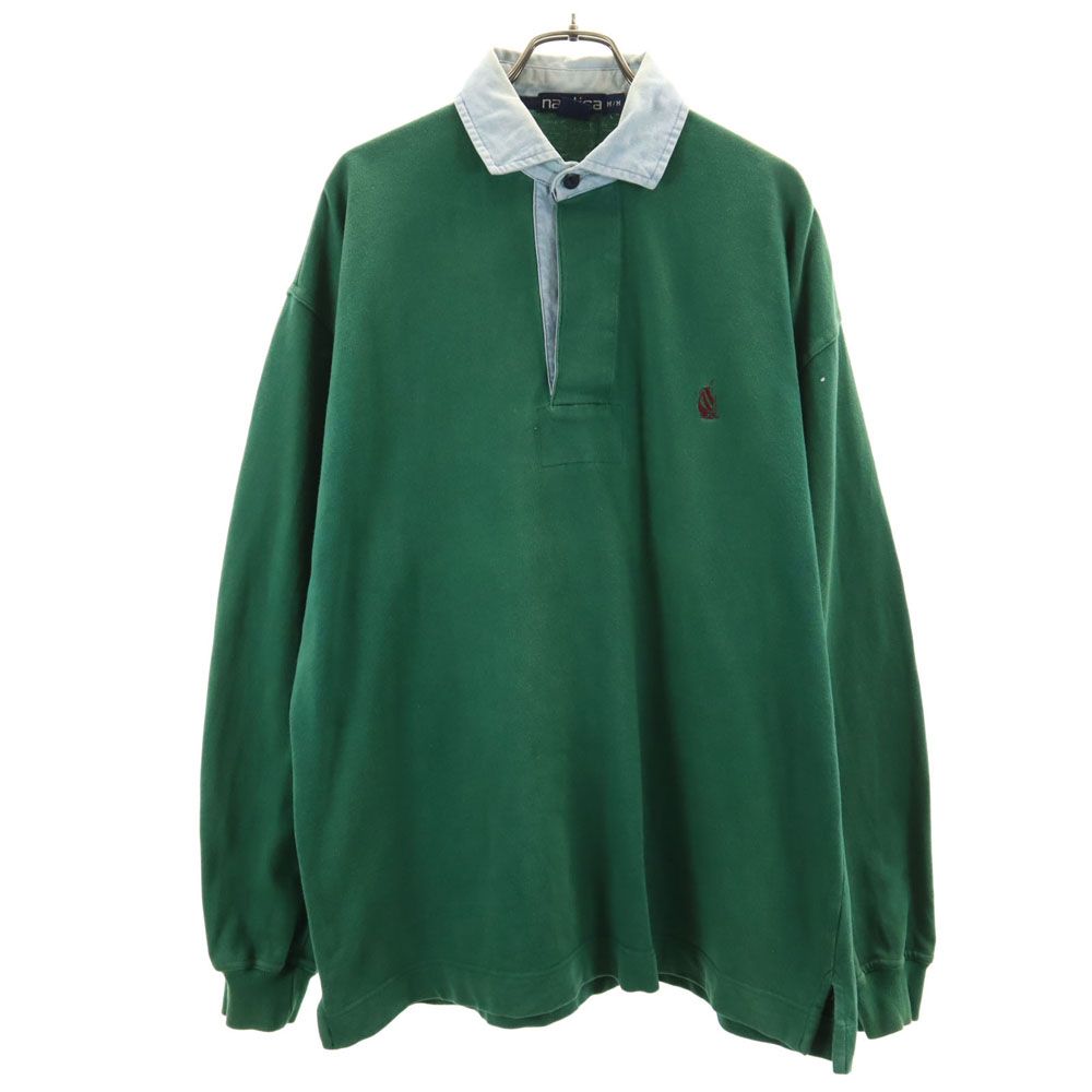 NAUTICA ノーティカ 90s 長袖 ポロシャツ