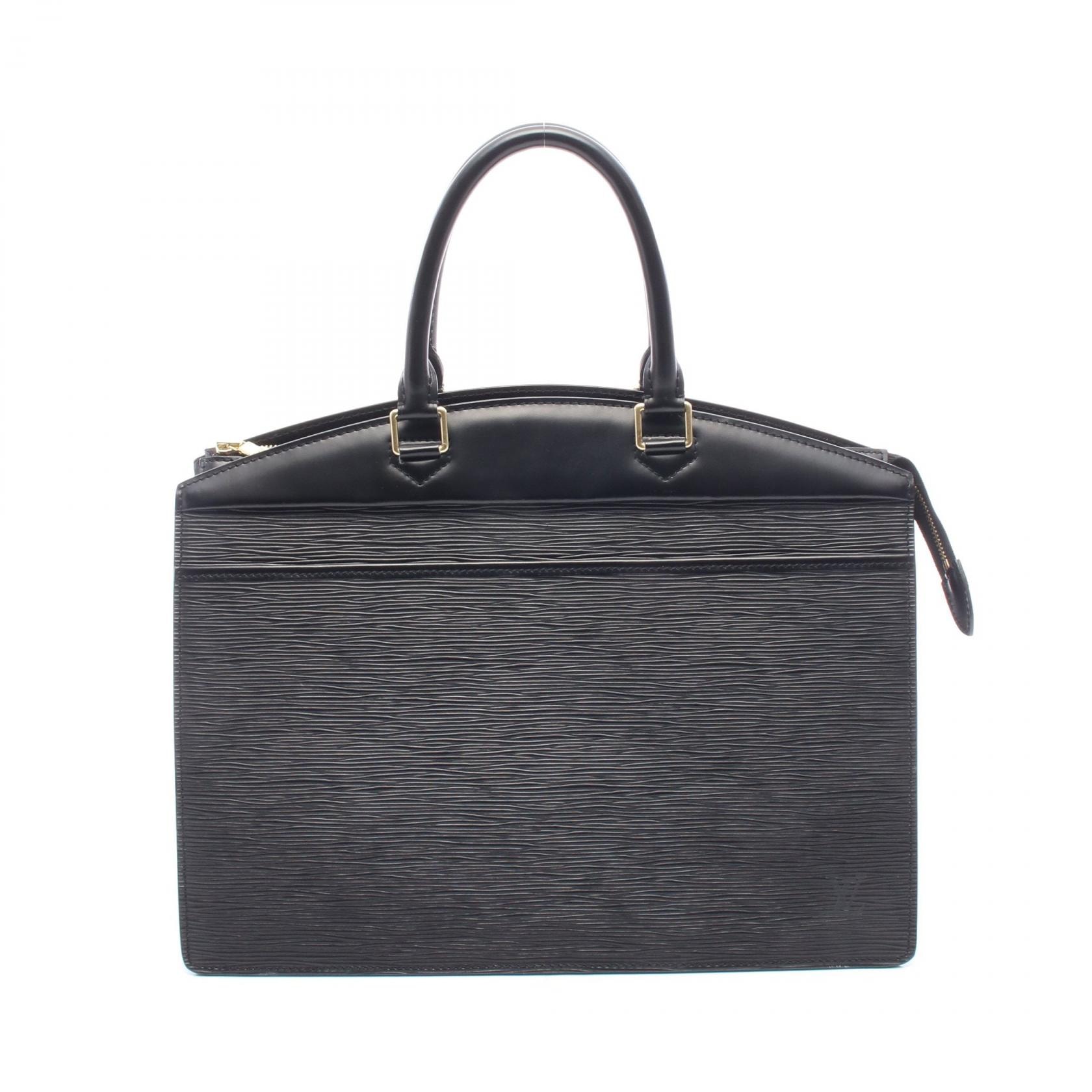 ルイ・ヴィトン LOUIS VUITTON リヴィエラ ハンドバッグ バッグ レザー エピ ノワール レディース ブラック系 M48182 【中古】