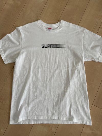 Supreme Motion Logo Tee "White" (23SS)