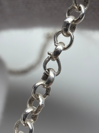 Chrome Hearts Roll Chain Necklace "Silver"