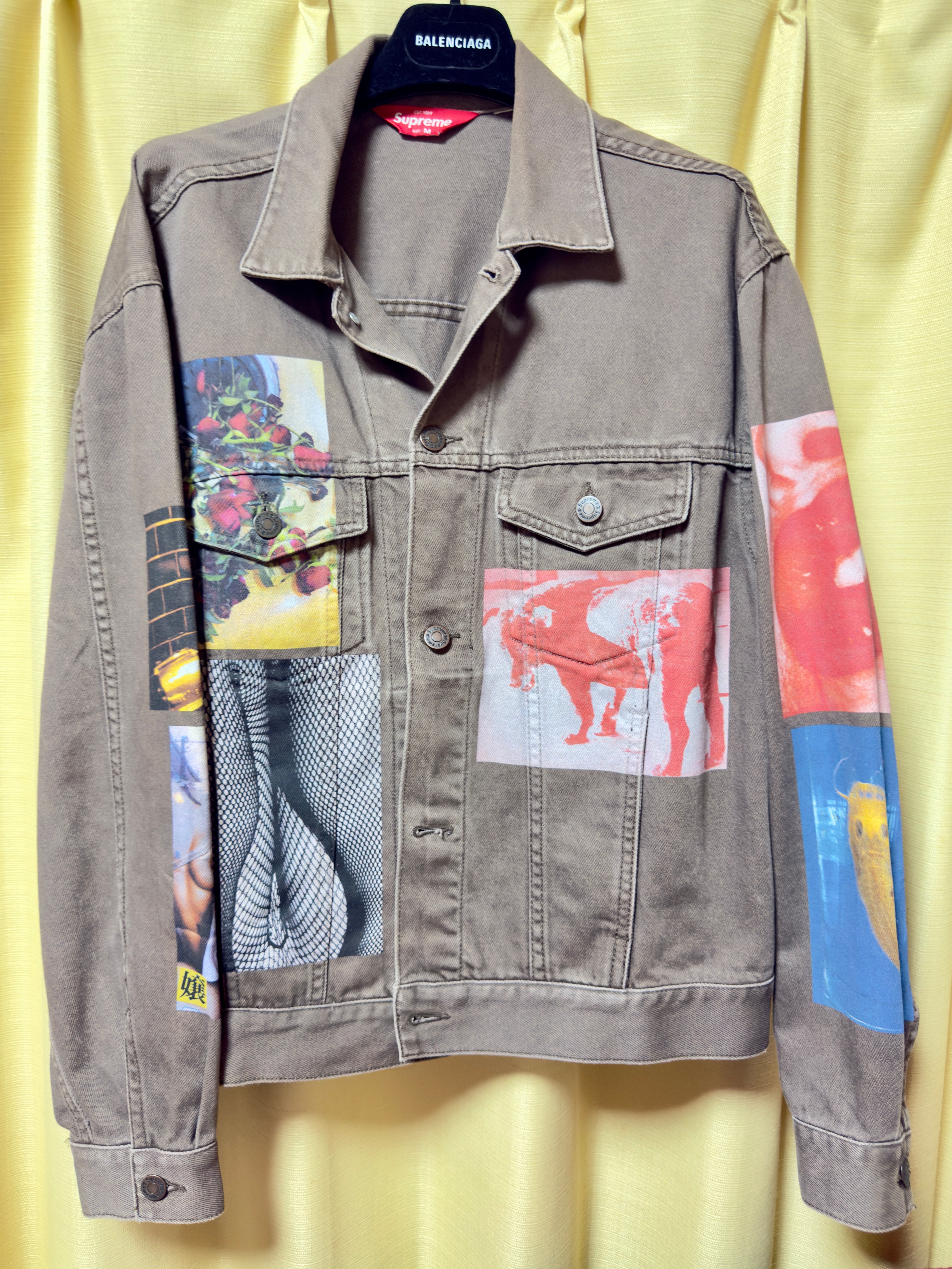 Supreme Daido Moriyama Denim Trucker Jacket "Brown"