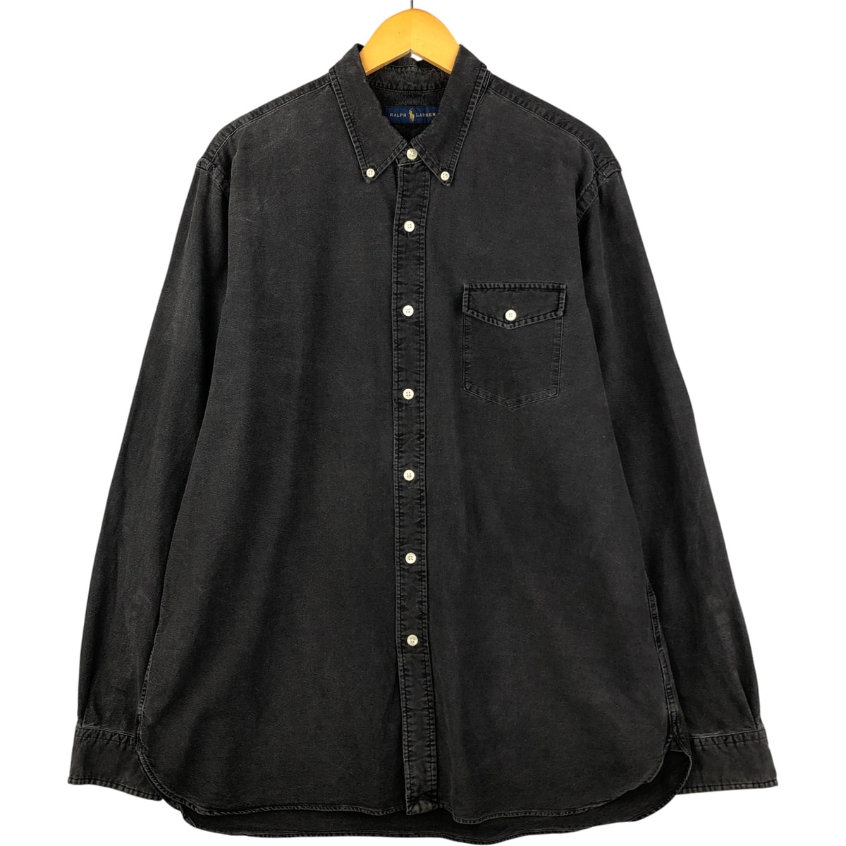 古着 ラルフローレン Ralph Lauren 長袖 ボタンダウンシャツ メンズXL相当/eaa588645