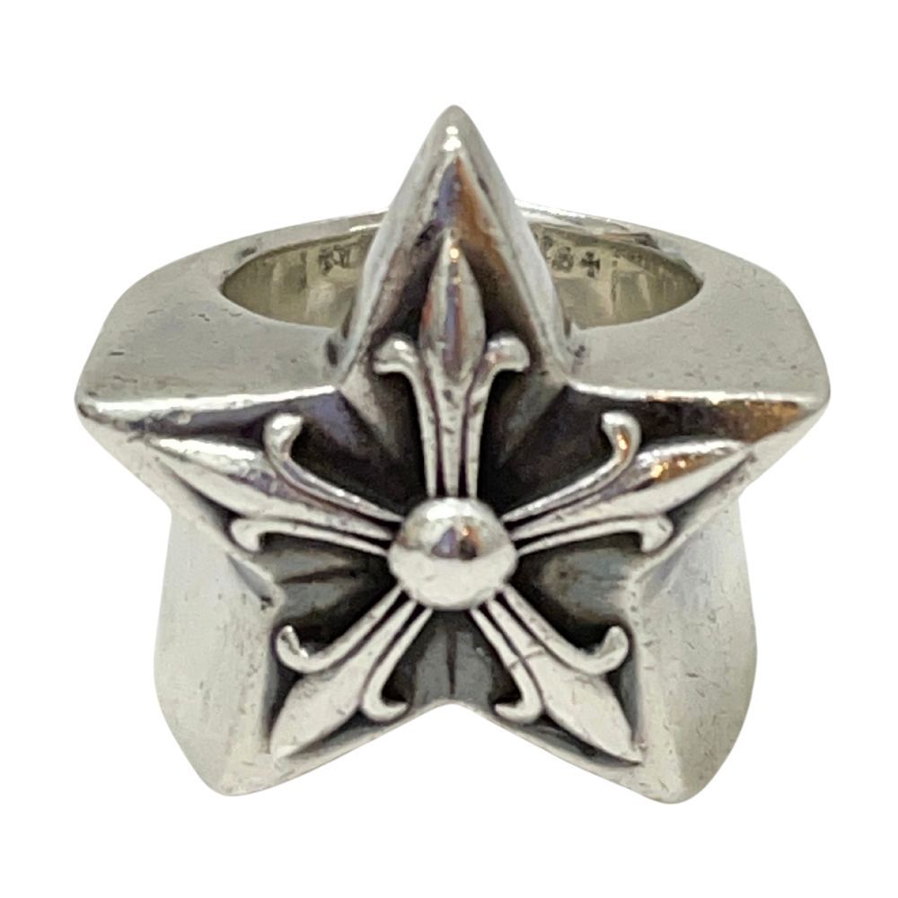 Chrome Hearts Large Star Ring "Silver"
