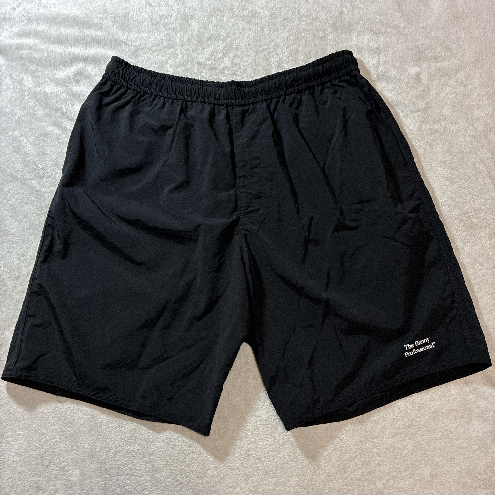 ENNOY Nylon Easy Shorts "Black" (25SS)