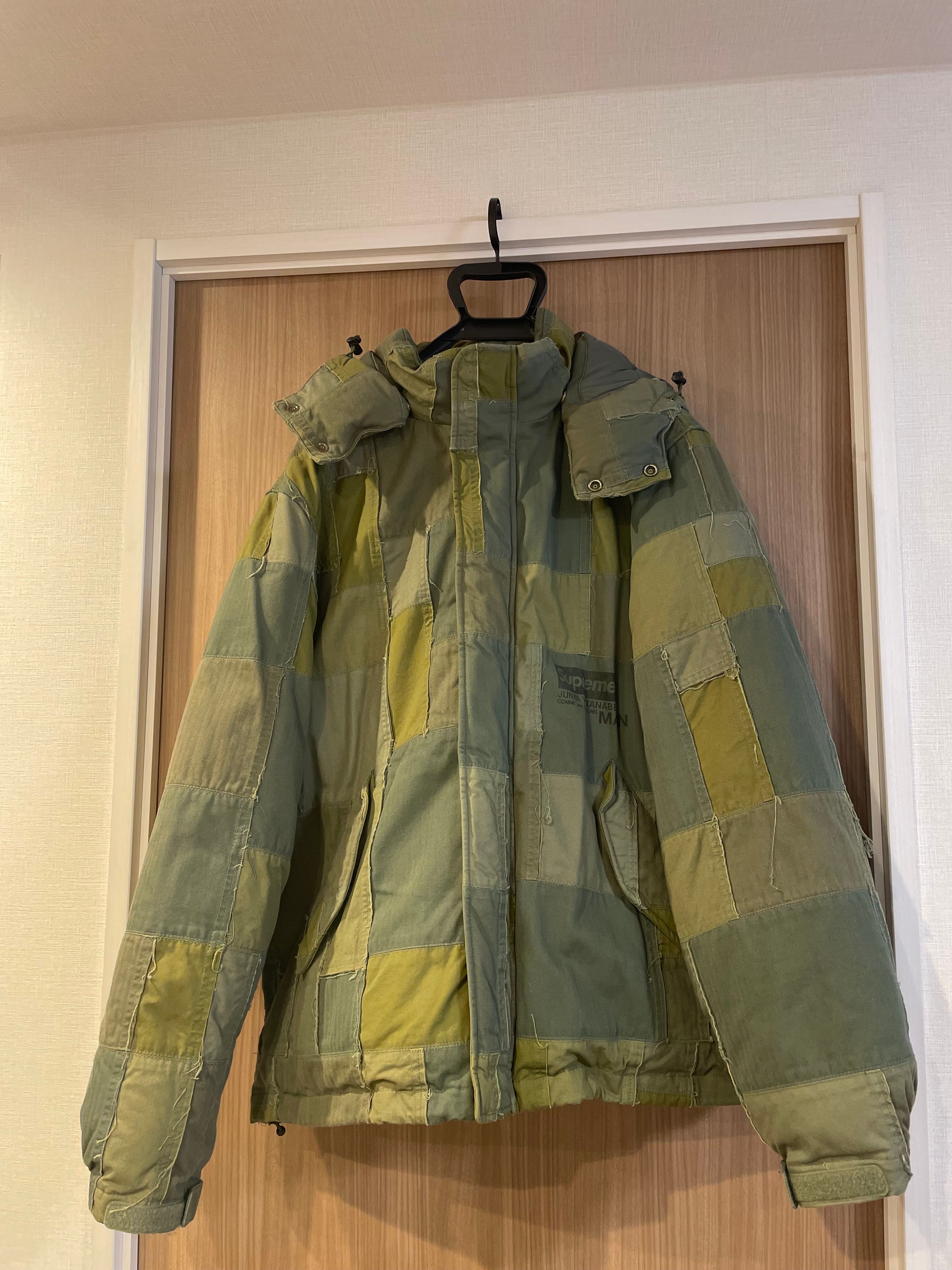 Supreme / JUNYA WATANABE COMME des GARCONS MAN Patchwork Puffy Jacket "Olive"