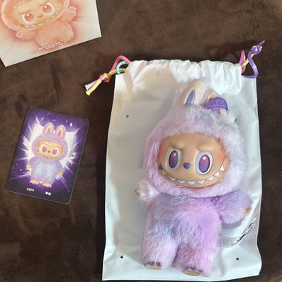 POP MART THE MONSTERS (LABUBU) Big into Energy Series Plush Pendant LUCK