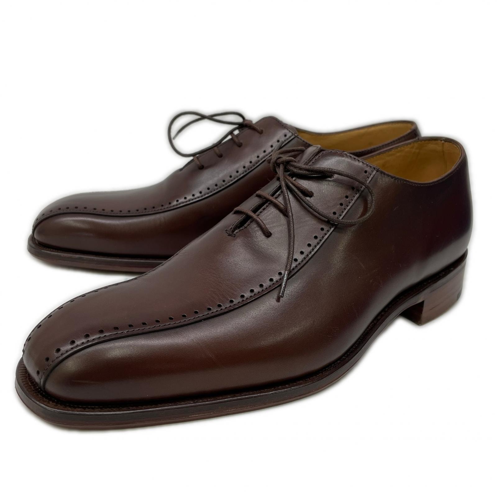 ローク 【新品同様】GLOUCESTER 029ラスト ブローグ シューズ 7 1/2F