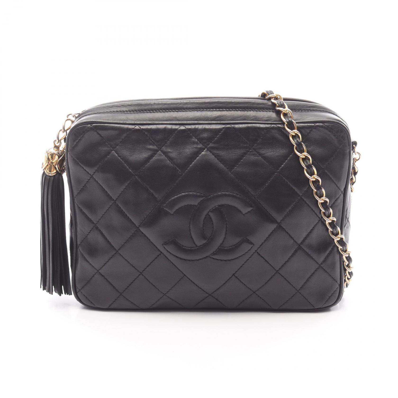 D (傷や汚れあり)】シャネル CHANEL ココマーク ダイヤステッチ
