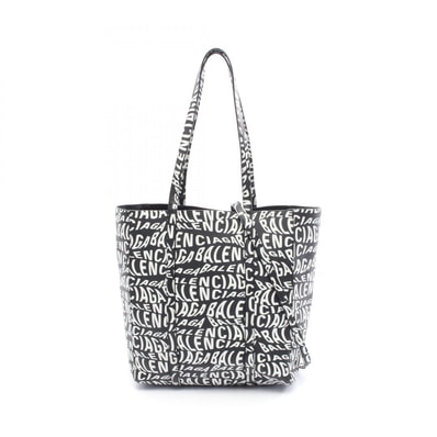 バレンシアガ BALENCIAGA EVERYDAY TOTE XS エブリデイ トート トートバッグ バッグ レザー レディース ブラック系 / ホワイト系 551810 【中古】