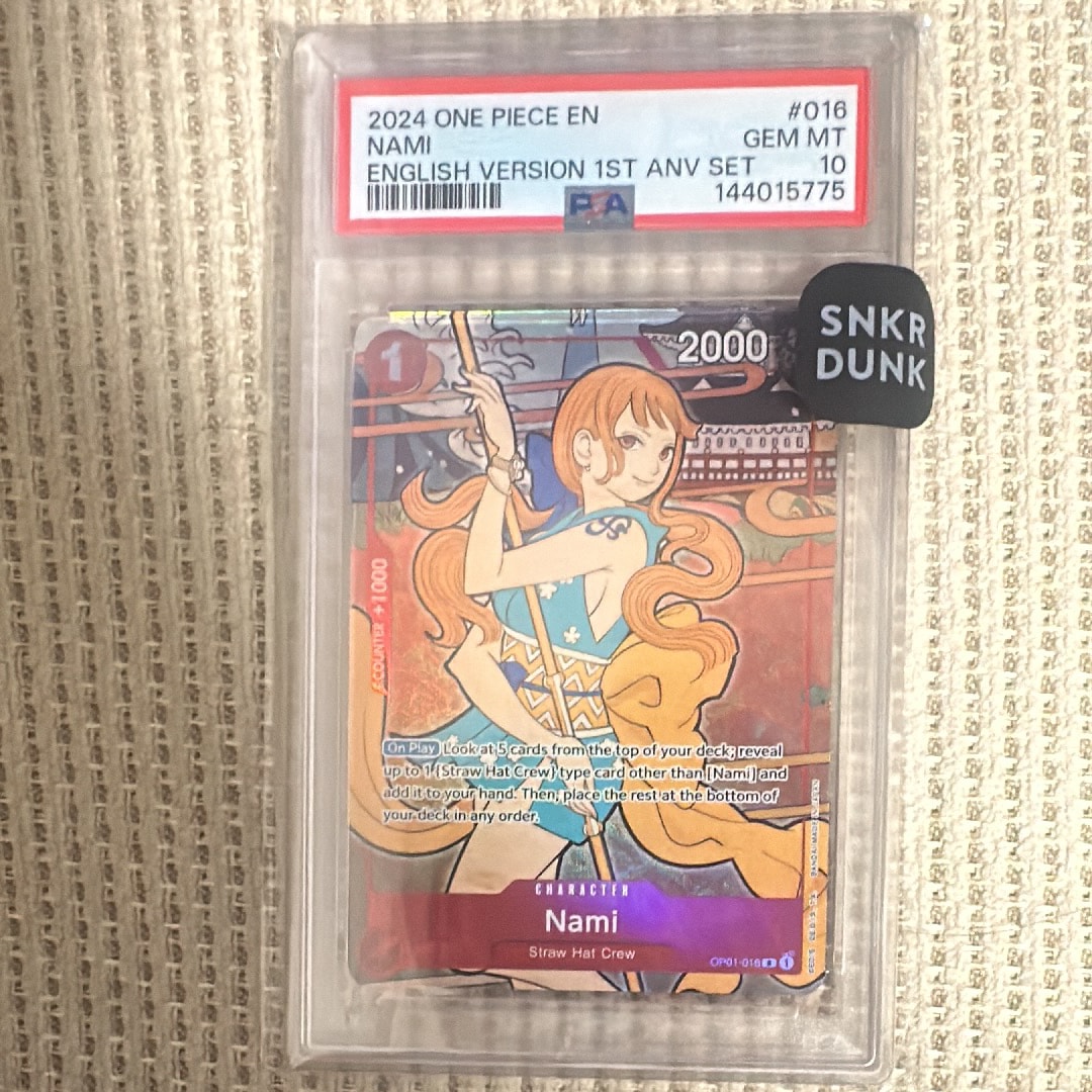 Nami R [OP01-016] [EN](1st Anniversary Set) — PSA 10