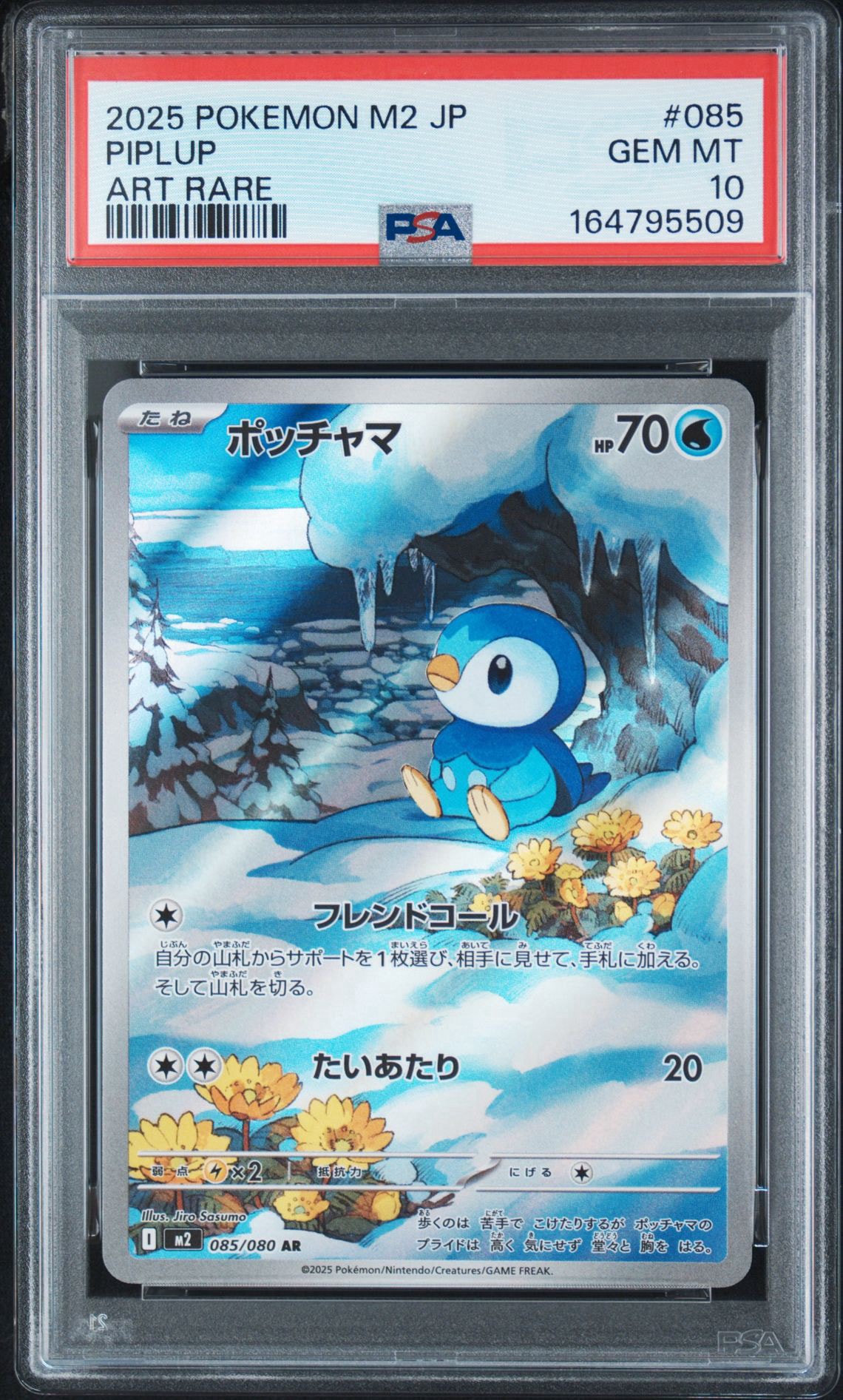 PSA10】ポッチャマ AR [M2 085/080](拡張パック「インフェルノX」) 2枚