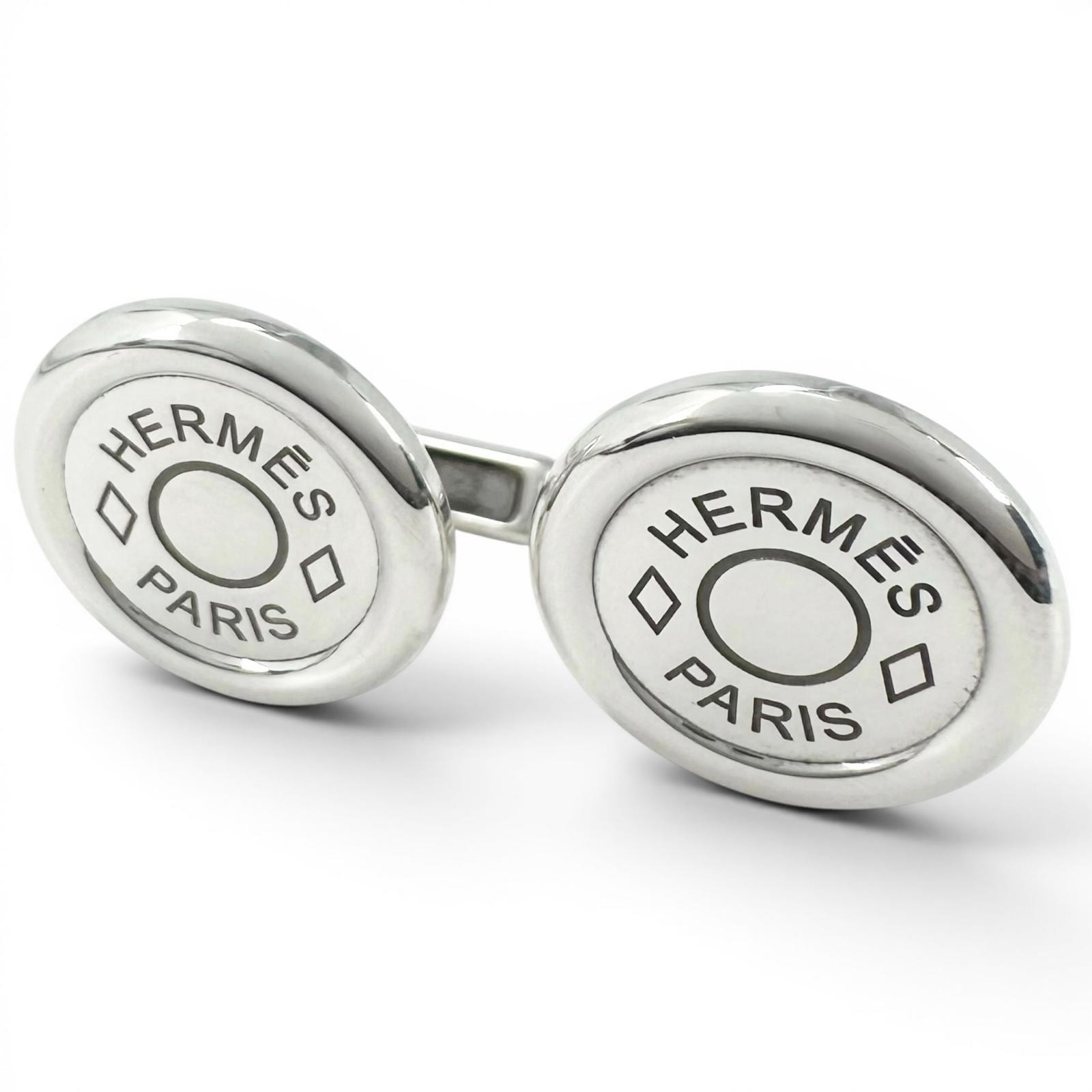 エルメス HERMES カフス カフスリンクス カフスボタン リザード 極美品 B (目立った傷や汚れなし)】美品 エルメス カフスボタン カフリンクス