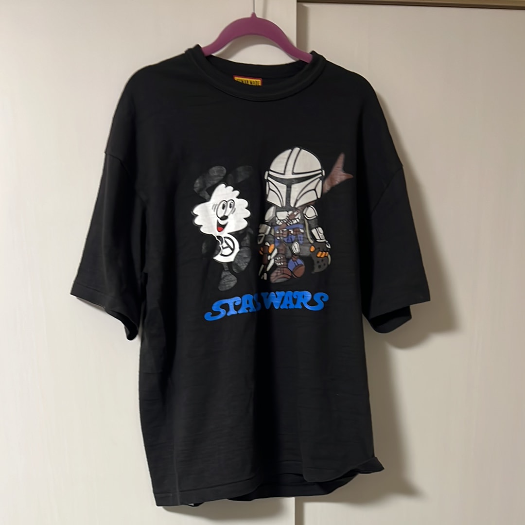 ヒューマンメイド x スターウォーズ グラフィックTシャツ #1 バイ ヴェルディ "ブラック"