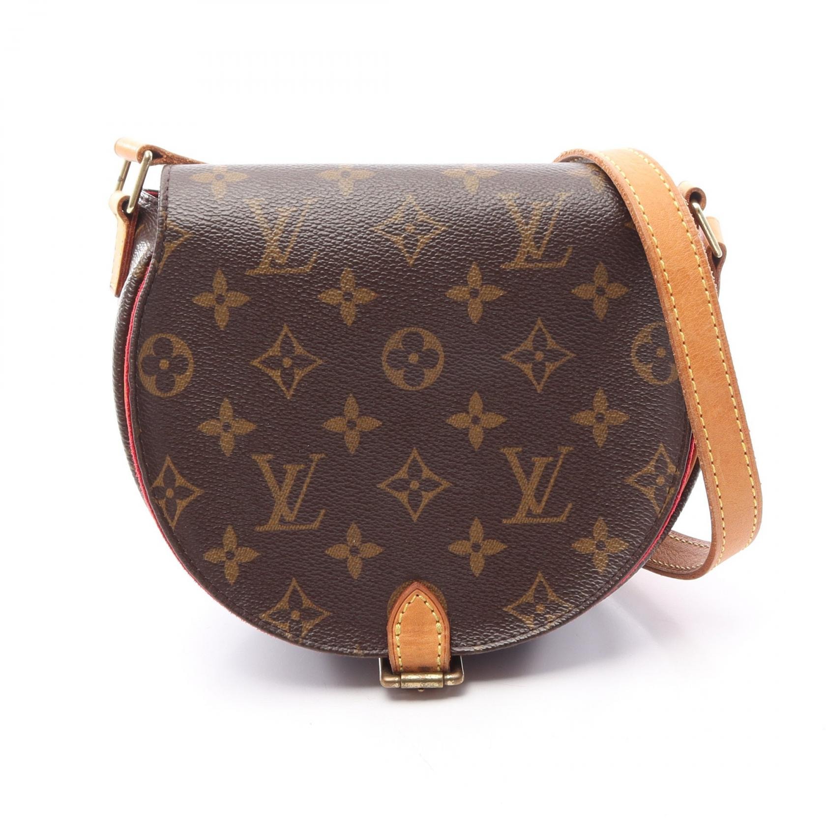 ルイ・ヴィトン LOUIS VUITTON タンブラン ショルダーバッグ バッグ PVCコーティングキャンバス レザー モノグラム レディース ブラウン系 M51179 【中古】