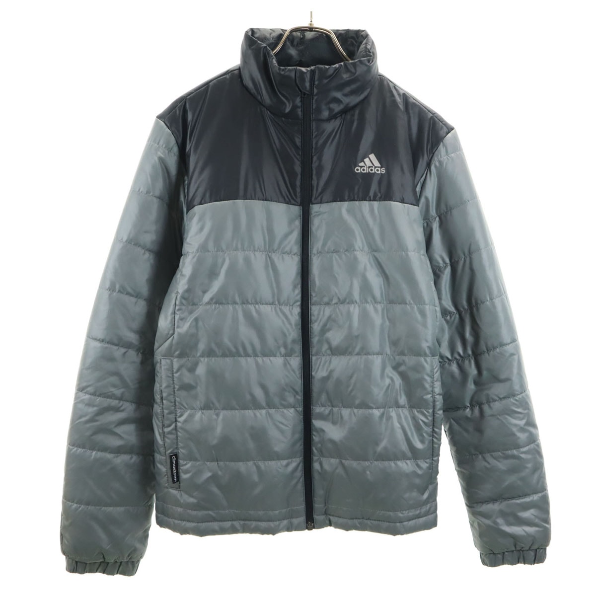 adidas アディダス 中綿ジャケット M グレー