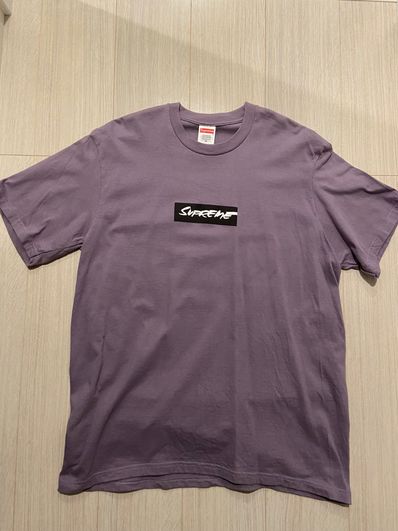 Supreme Futura Box Logo Tee "Purple"