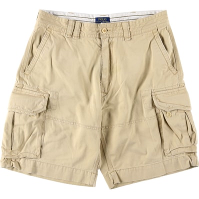 古着 ラルフローレン Ralph Lauren POLO RALPH LAUREN カーゴショーツ ハーフパンツ メンズw36相当/eaa639460