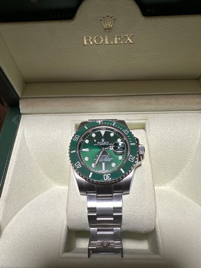 ROLEX Submariner Date "Green/Stainless Steel"