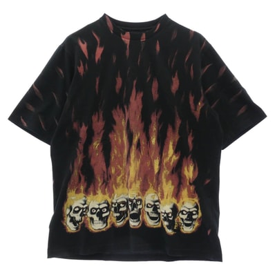 Supreme シュプリーム Tシャツ 24SS Liquid Blue Oversized Tee リキッドブルー オーバーサイズ 半袖 Tシャツ ブラック系 マルチカラー系 S【極上美品】【中古】