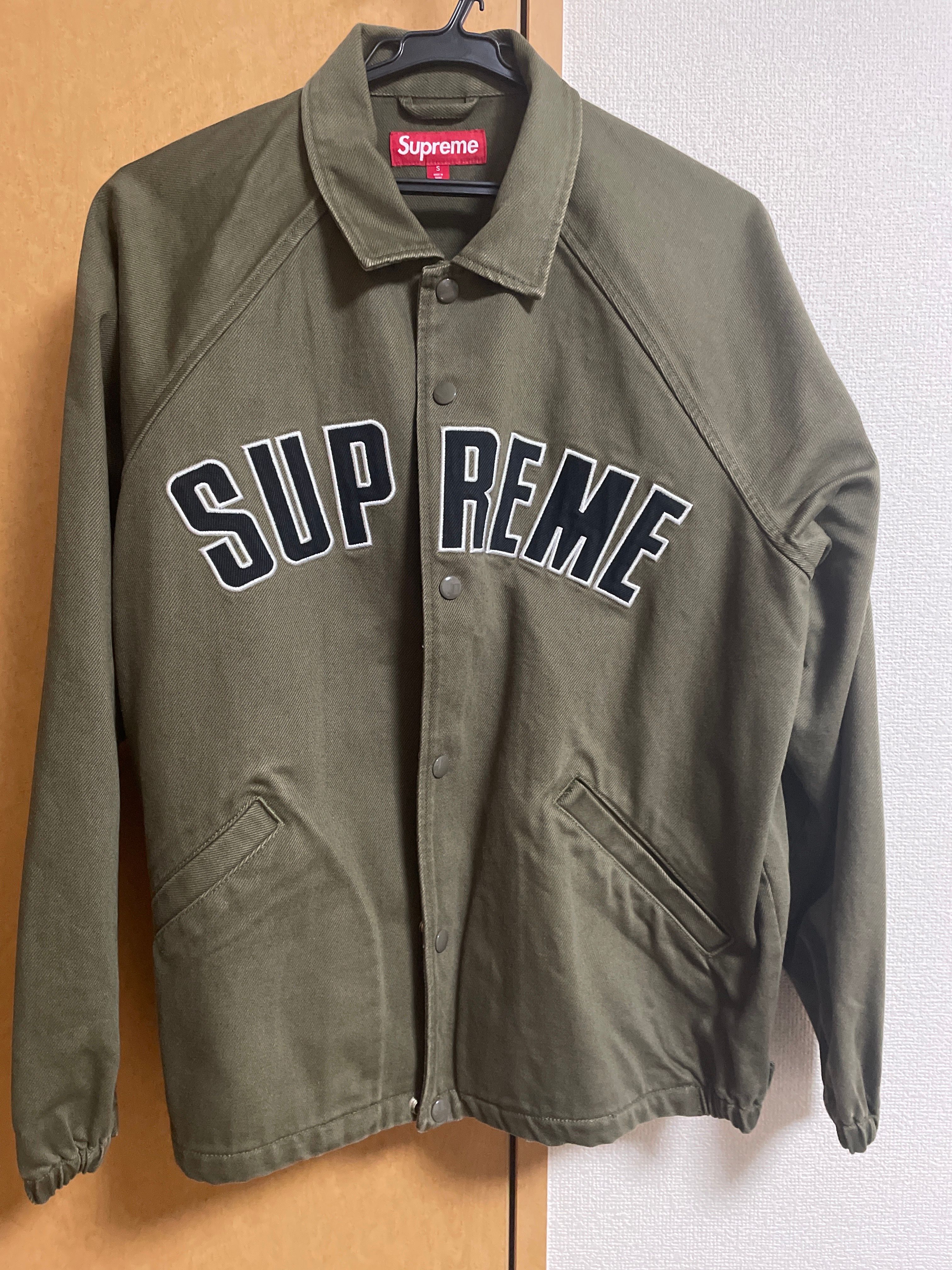Supreme ARC Denim Coaches Jacket "Olive"