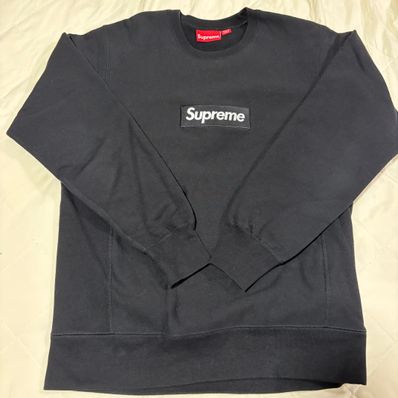 Supreme Box Logo Crewneck Sweatshirt "Black" (18FW)