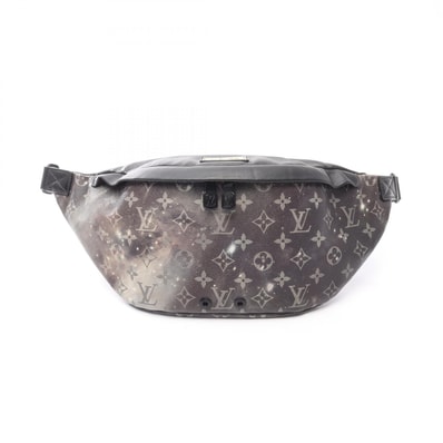 ルイ・ヴィトン LOUIS VUITTON ディスカバリー バムバッグ ウエストバッグ ボディバッグ バッグ PVCコーティングキャンバス レザー モノグラム・ギャラクシー グレー メンズ グレー系 / ブラック系 / マルチカラー M44444 【中古】