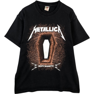 古着 フルーツオブザルーム FRUIT OF THE LOOM METALLICA メタリカ バンドTシャツ バンT メンズL相当/eaa636767