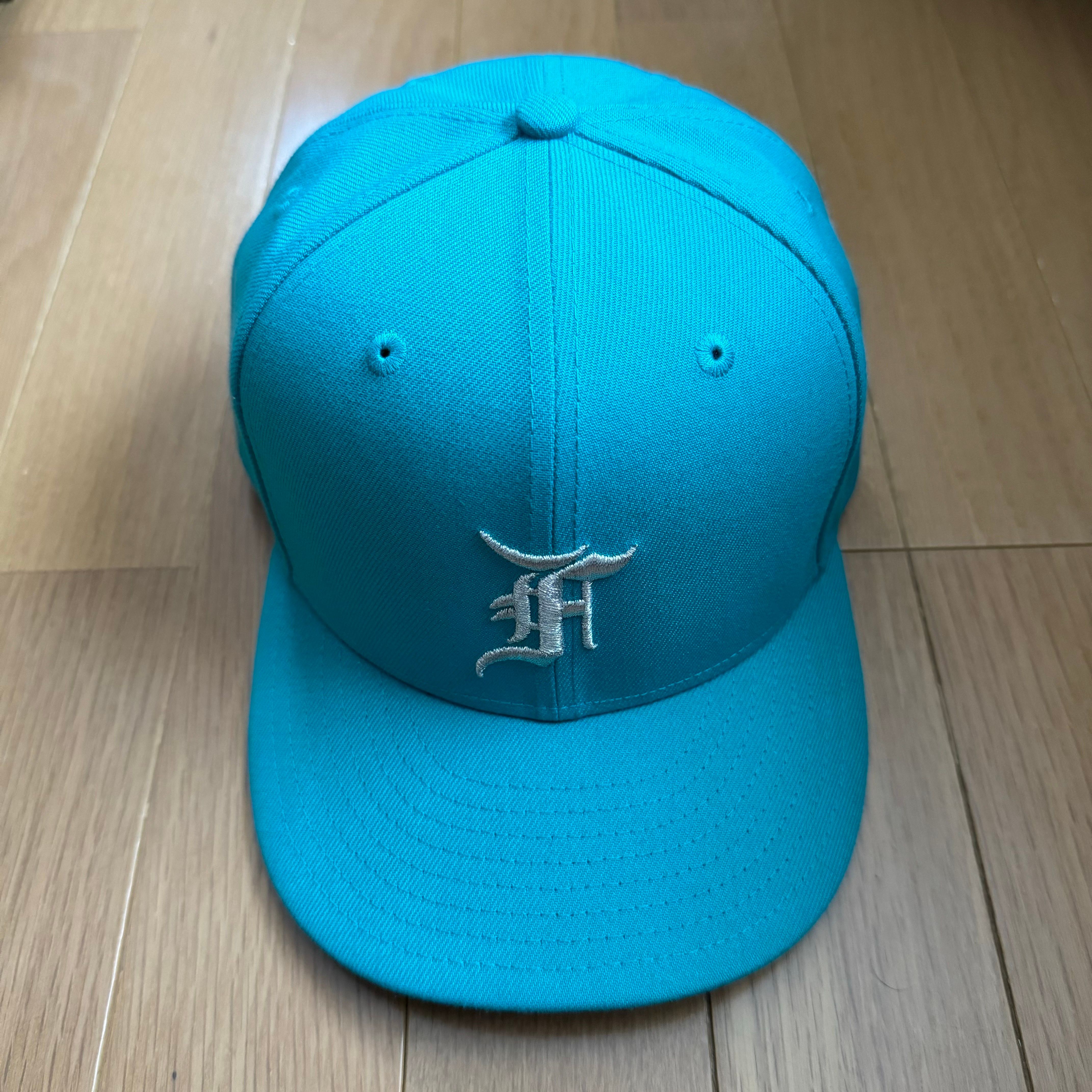 NEW ERA 59Fifty Fear of God Essentials the Classic Collection Florida Marlins "Teal Blue/Gray"
