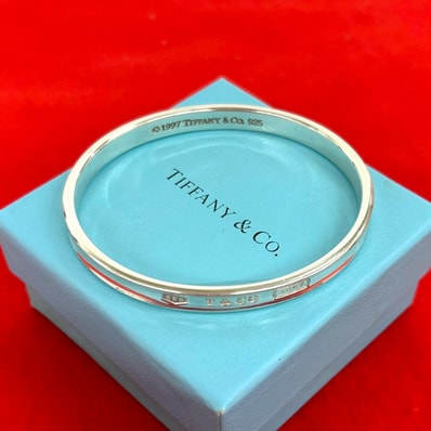 TIFFANY&Co. ティファニー ナロー バングル シルバー925 バングル シルバー
95430