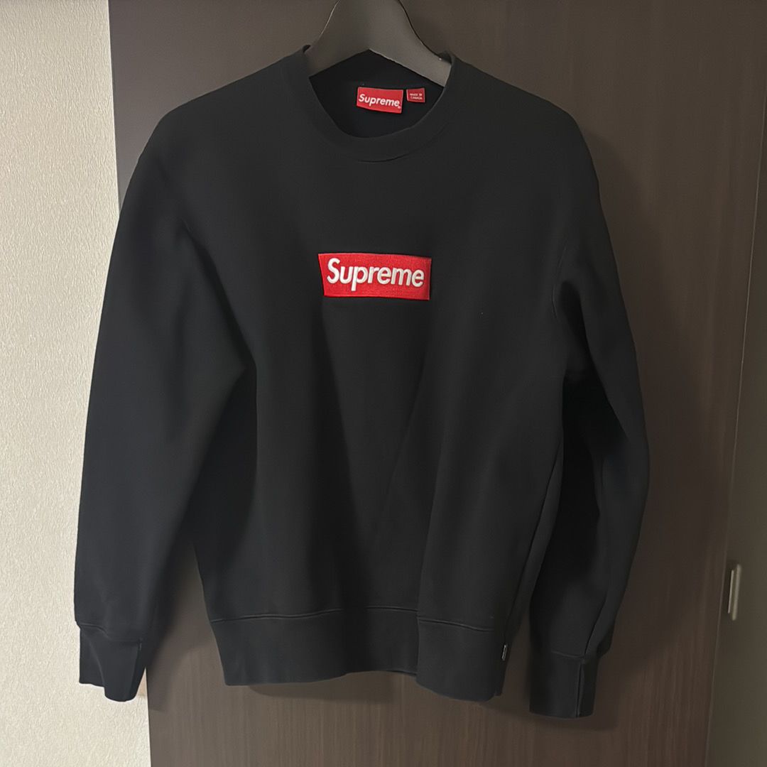 Supreme Box Logo Crewneck "Black" (22FW)