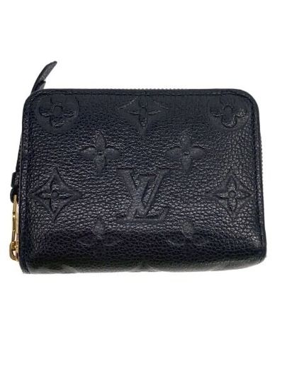 Louis Vuitton Zippy Coin Purse Monogram Empreinte Leather "Noir"