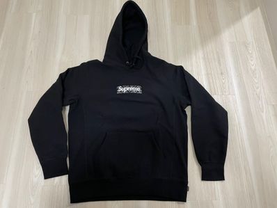Supreme Bandana Box Logo Hooded Sweatshirt "Black"