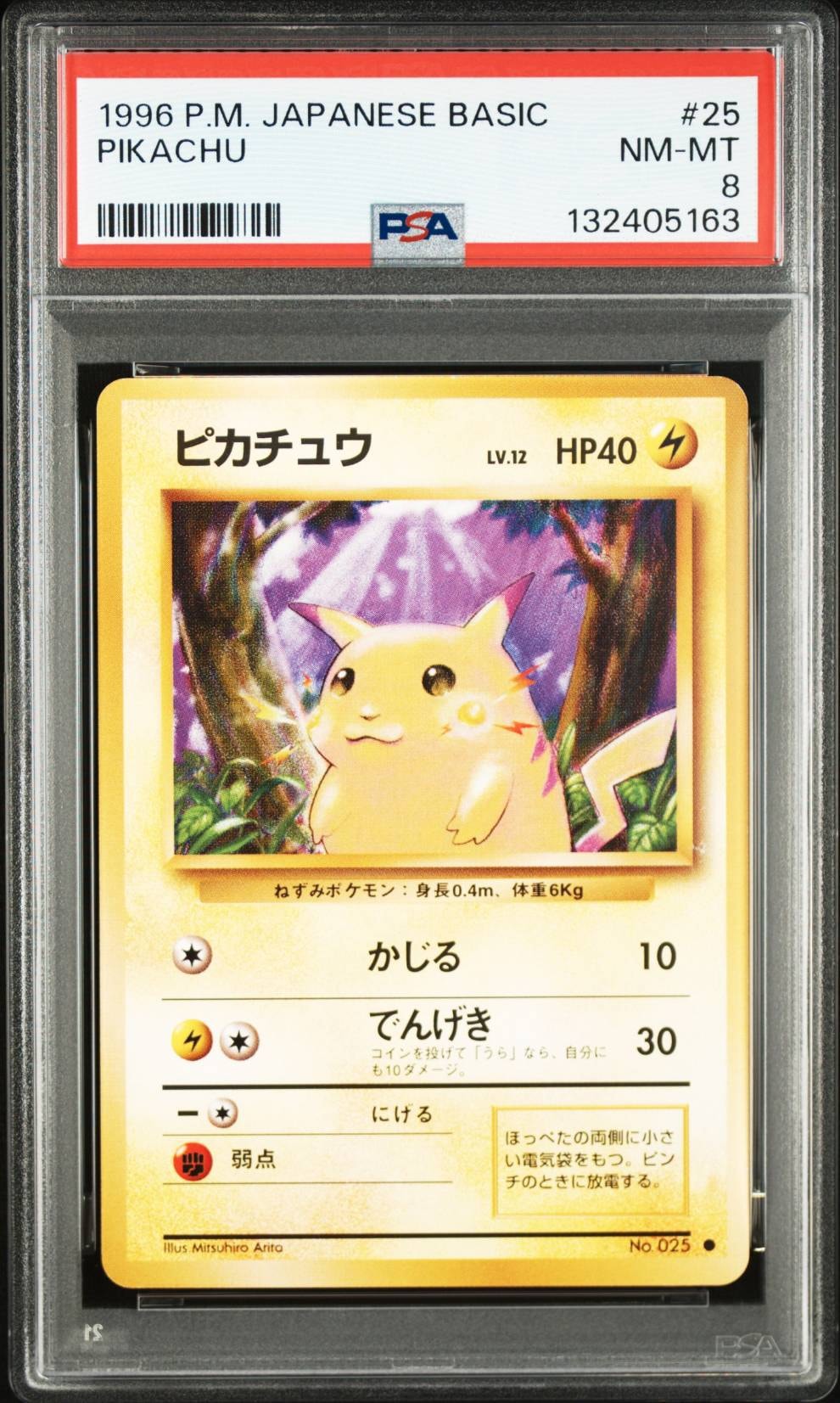 PSA10】ピカチュウ ○ : 旧裏 [PMCG1-2](拡張パック