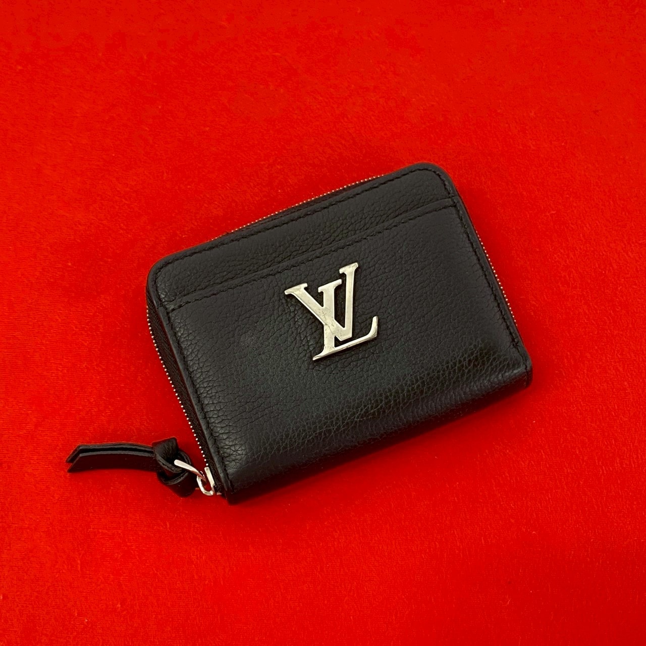 LOUIS VUITTON ルイヴィトン ロックミー ジッピー コインパース レザー コインケース ブラック
 30465