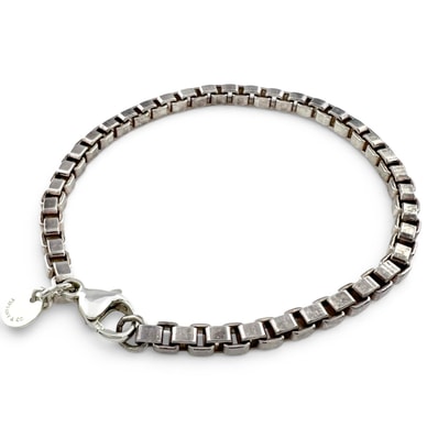 良品 ティファニー ブレスレット ベネチアン ブレスレット シルバー メンズ
