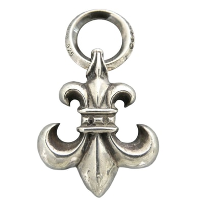 CHROME HEARTS クロムハーツ(原本無) BS FLUER BSフレア ペンダントトップ シルバー系【中古】