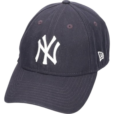 古着 ニューエラ NEW ERA MLB NEW YORK YANKEES ニューヨークヤンキース ベースボールキャップ フリーサイズ相当/gaa005923