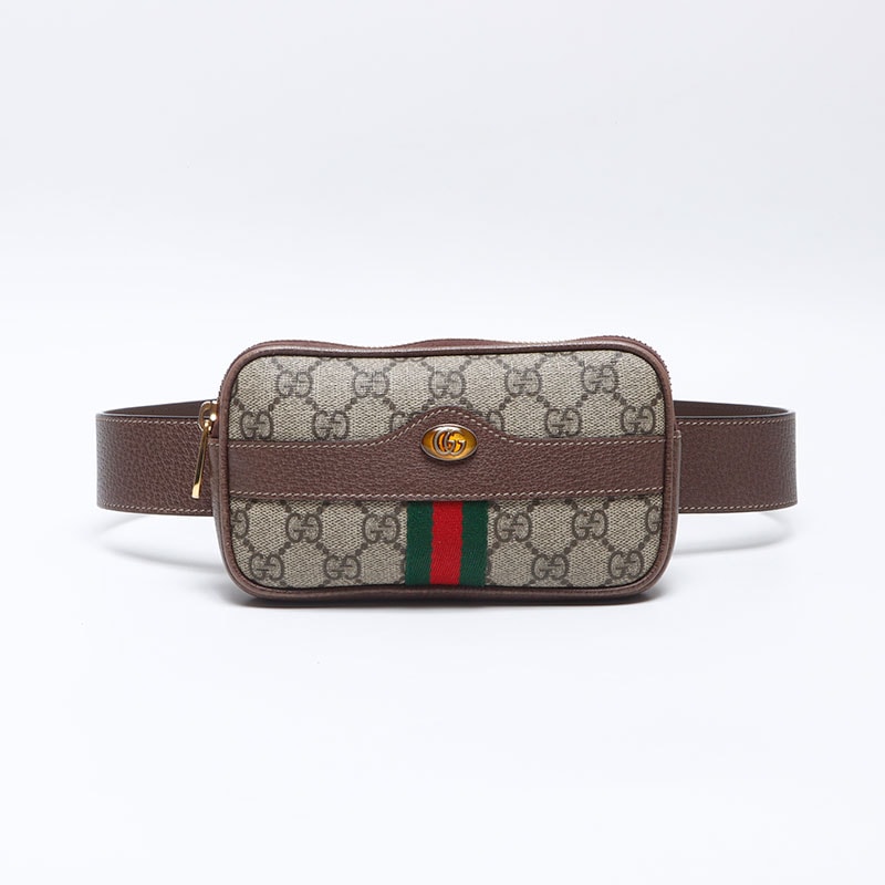 グッチ GUCCI オフィディア PVC ベルトバッグ ミニ ショルダーバッグ【中古】