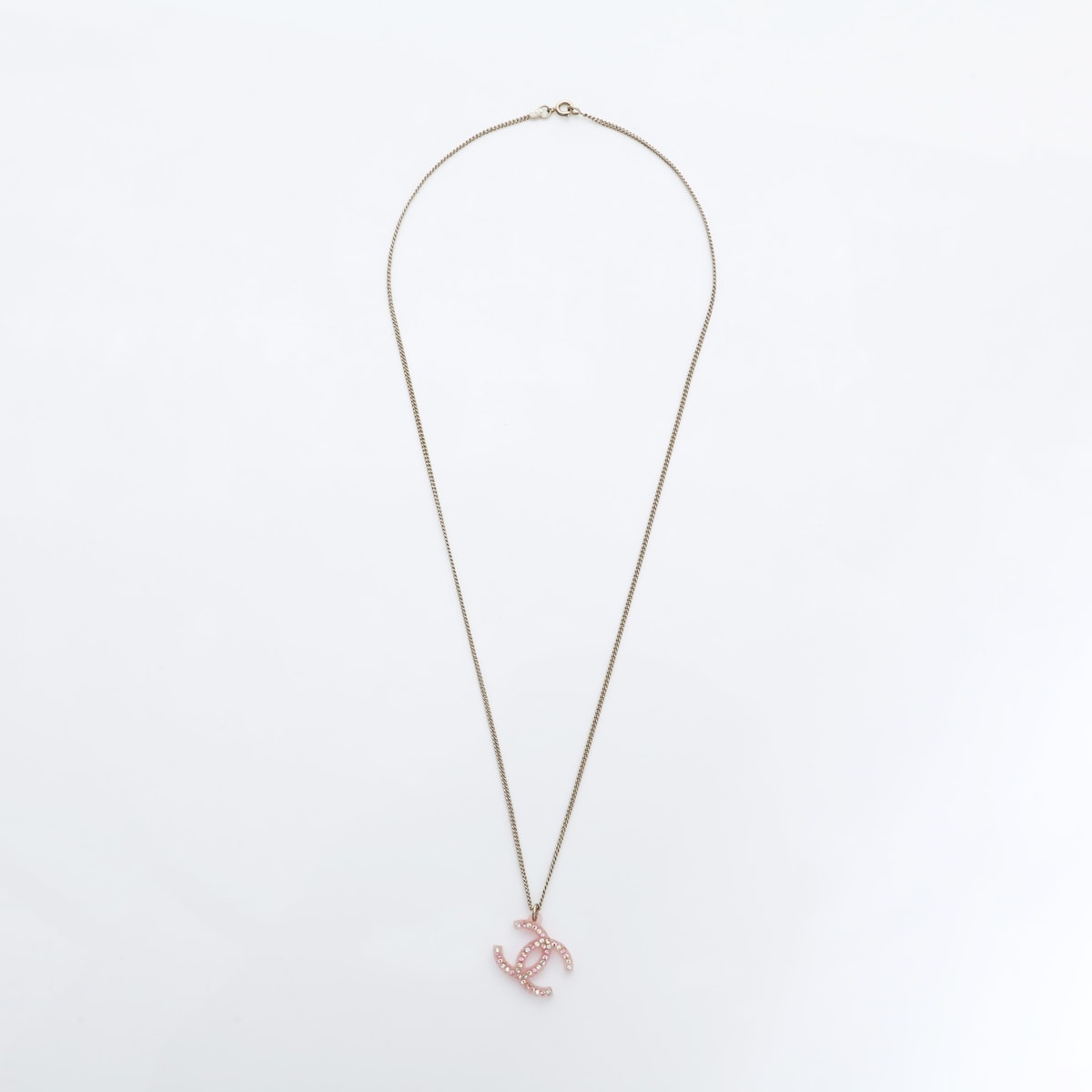 シャネル CHANEL 94A 1994年 ココマーク ラインストーン ネックレス【中古】