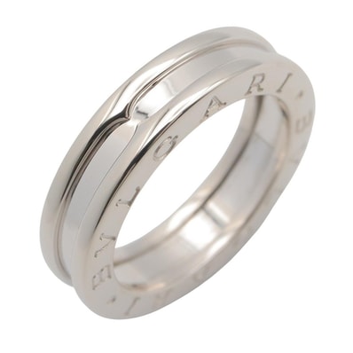 ブルガリ BVLGARI B-zero1 リング 1バンド リング・指輪 ジュエリー K18WG(ホワイトゴールド) メンズ レディース シルバー系 346566 【中古】