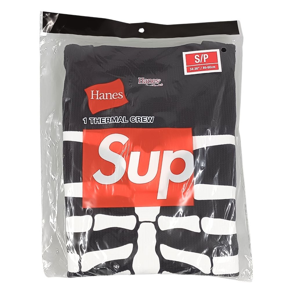 SUPREME シュプリーム 26AW HANES BONES THERMAL CREW (1P) 長袖Tシャツ 45229