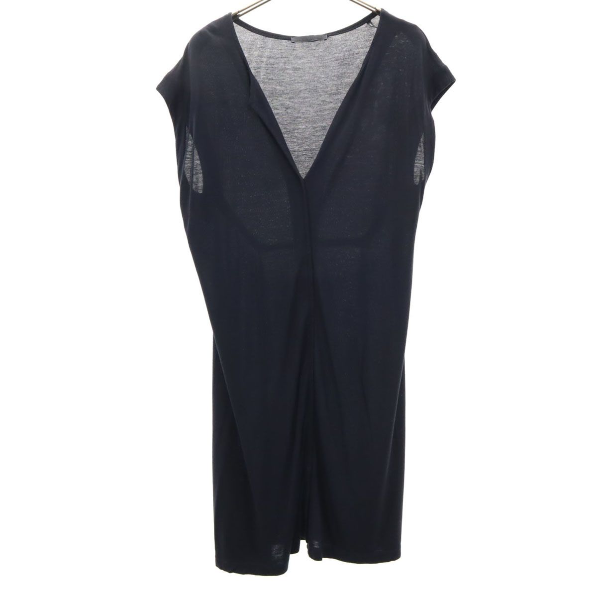 JIL SANDER ジルサンダー ノースリーブ スキッパーカラー ワンピース