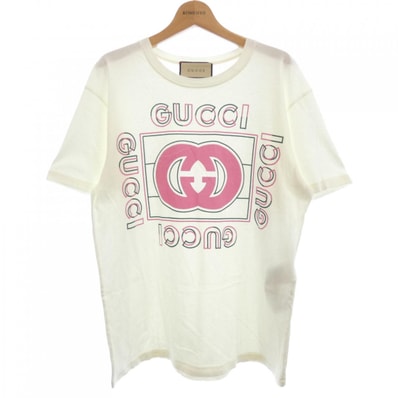 グッチ GUCCI GUCCIヴィンテージロゴ プリントTシャツ 717422 XJEWG Tシャツ