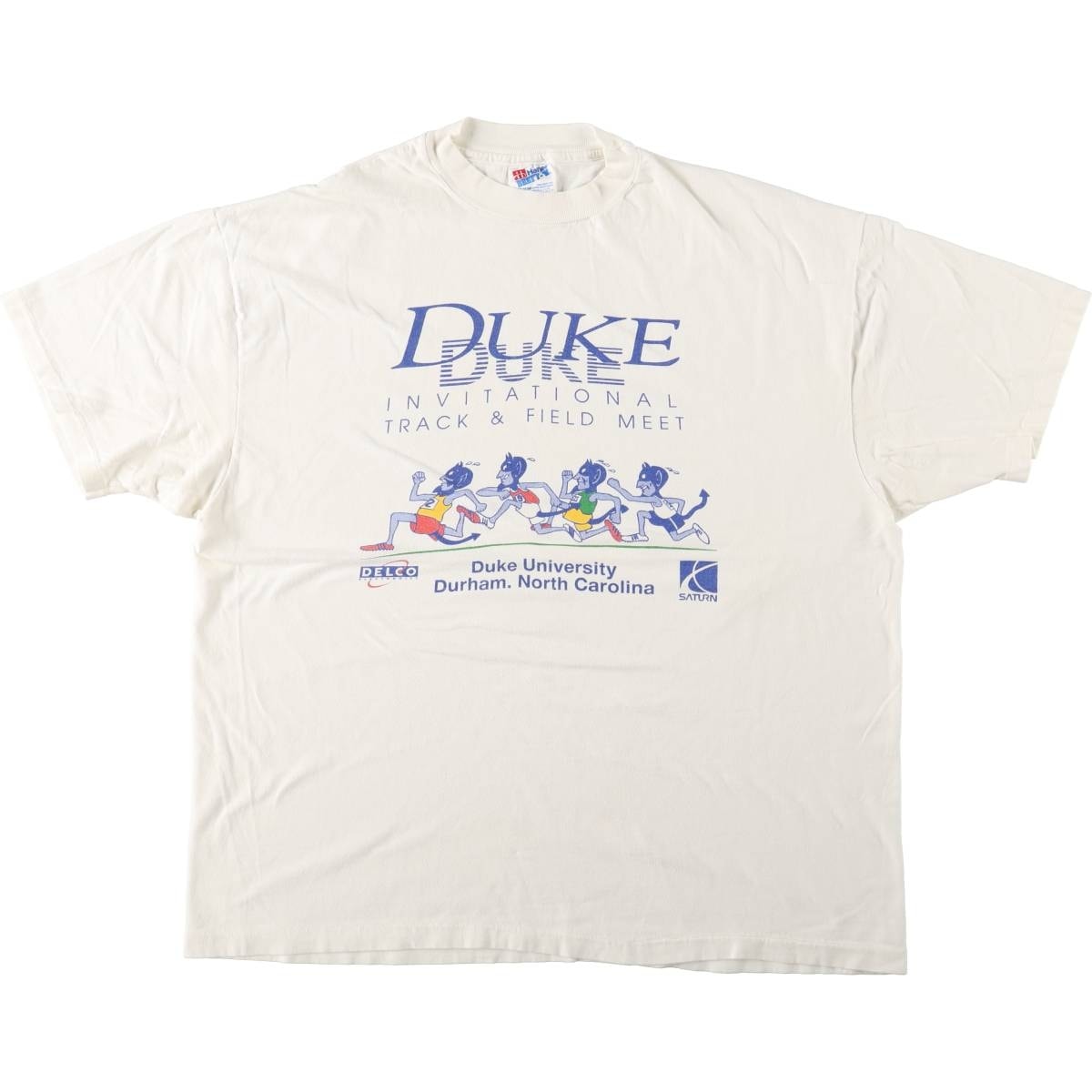 古着 90年代 ヘインズ Hanes カレッジTシャツ USA製 メンズXL相当 ヴィンテージ/eaa680540