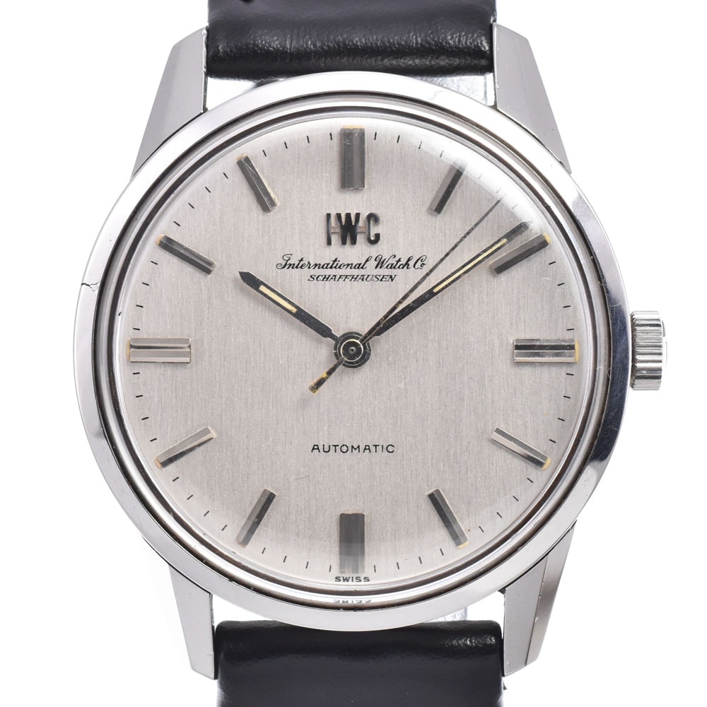 IWC IWC SCHAFFHAUSEN ヴィンテージ シャフハウゼン Cal.854B シルバー 自動巻き メンズ 良品 腕時計 D#149421