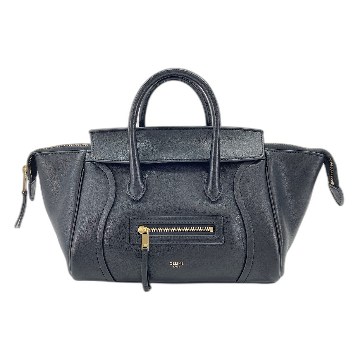 セリーヌ CELINE リトルラゲージ ショルダーバッグ【中古】