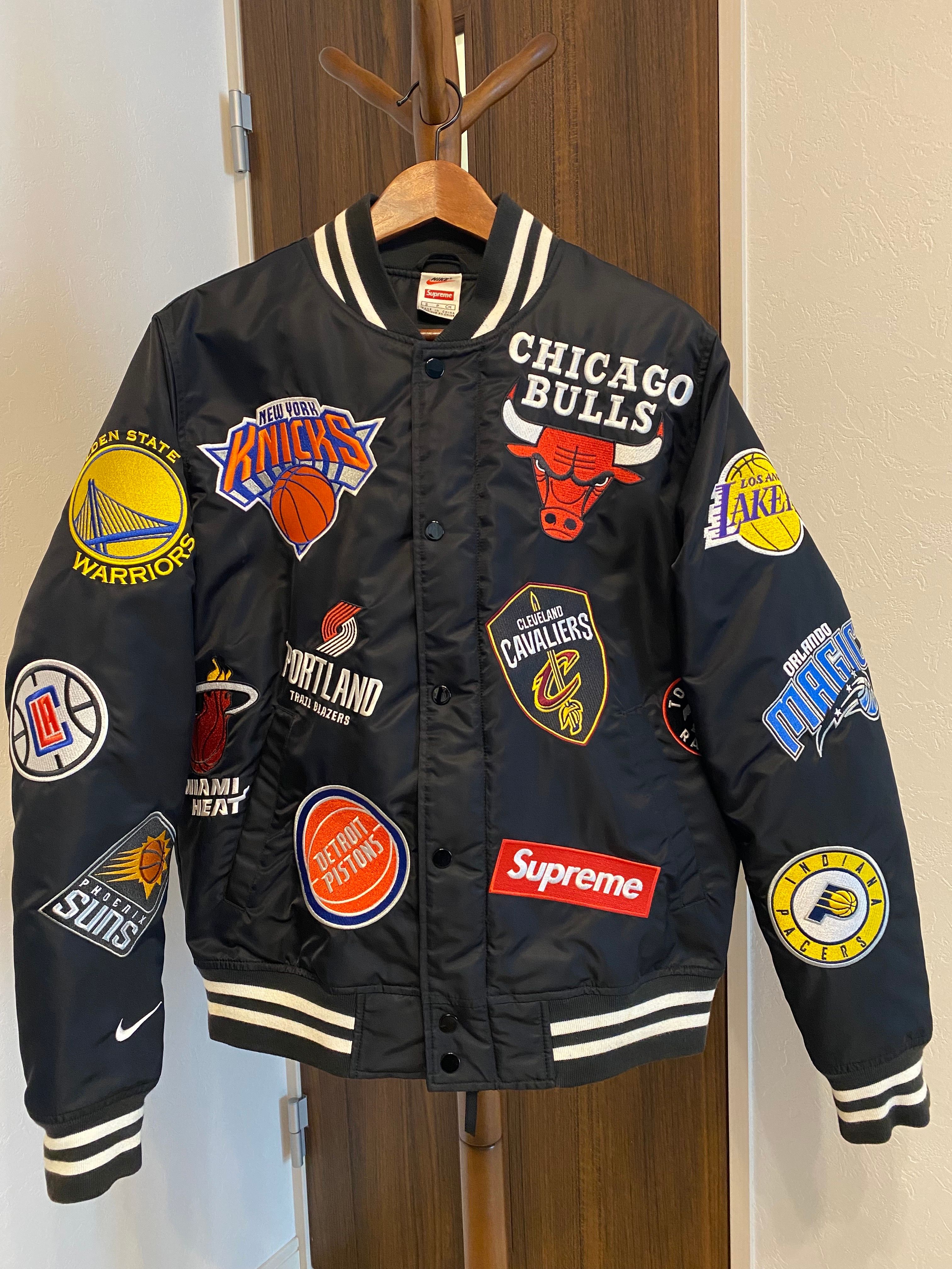 Supreme / Nike®/NBA Teams Warm-Up Jacket "Black"