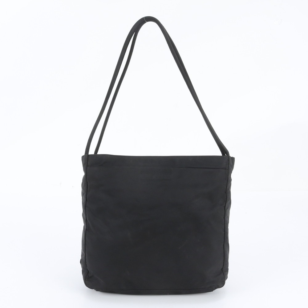 ■美品 プラダ テスート ナイロントライアングルロゴ 白タグ付