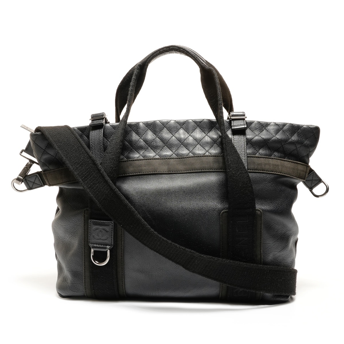 シャネル CHANEL 12番台 スポーツライン レザー 2way ハンドバッグ【中古】